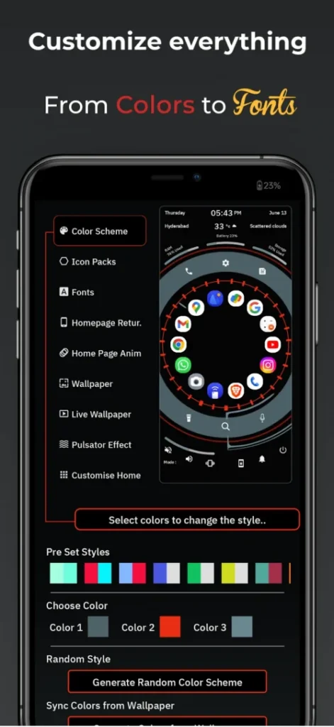 Orbit Launcher screenshot 5