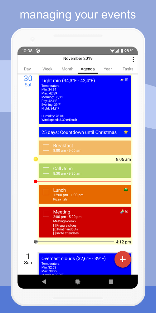 CalenGoo screenshot 5