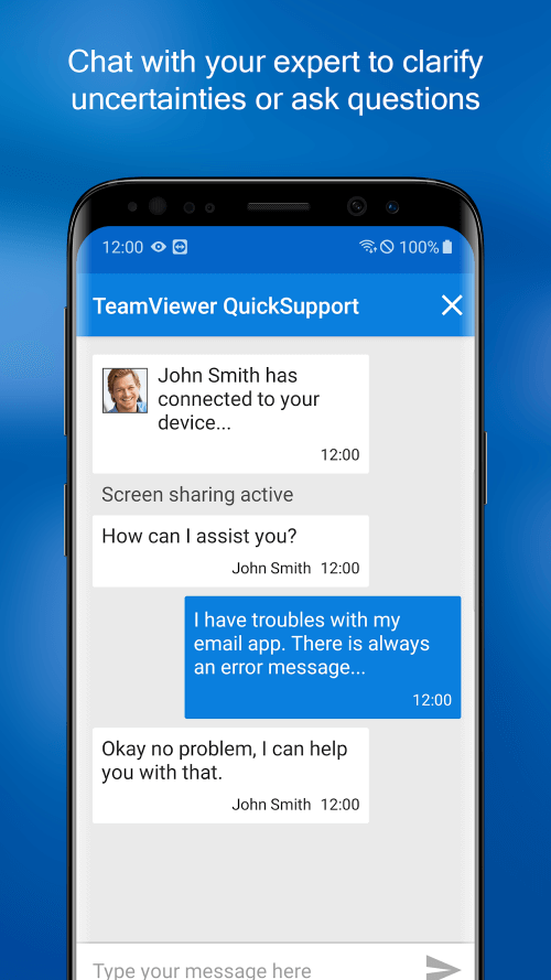 TeamViewer QuickSupport screenshot 5
