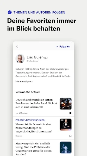 NZZ Nachrichten MOD screenshot 5