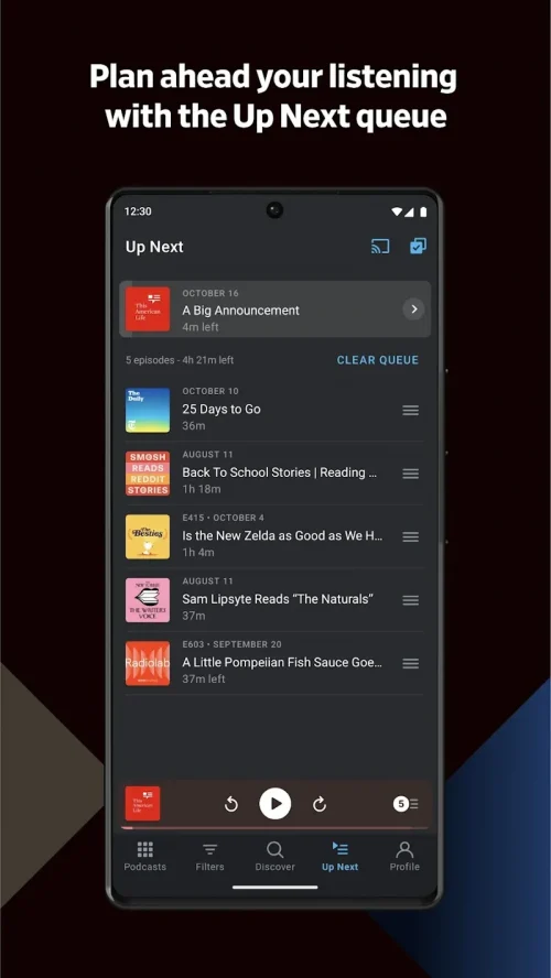 Pocket Casts – Podcast App screenshot 5