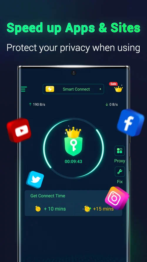 MATE VPN – Security Proxy VPN screenshot 5