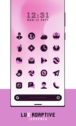 LuX: Adaptive Icon pack MOD screenshot 6
