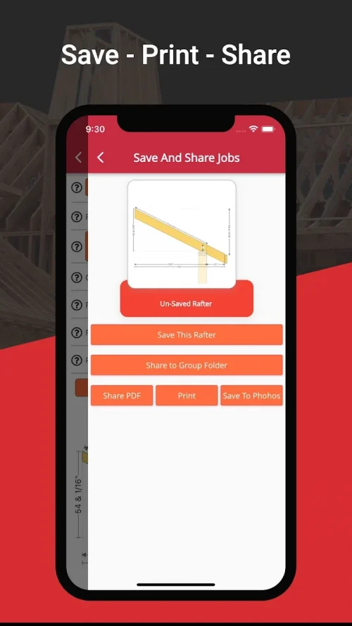 RedX Roof – Rafter Calculator screenshot 6
