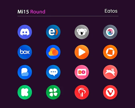MiRound Icon Pack MOD screenshot 6