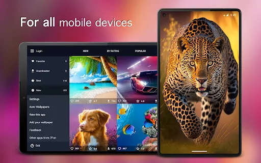 7Fon: Wallpapers MOD screenshot 6
