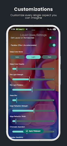 True Liquid Glass MOD screenshot 11