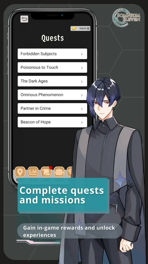 Somnium Eleven: Dating Sim RPG screenshot 6