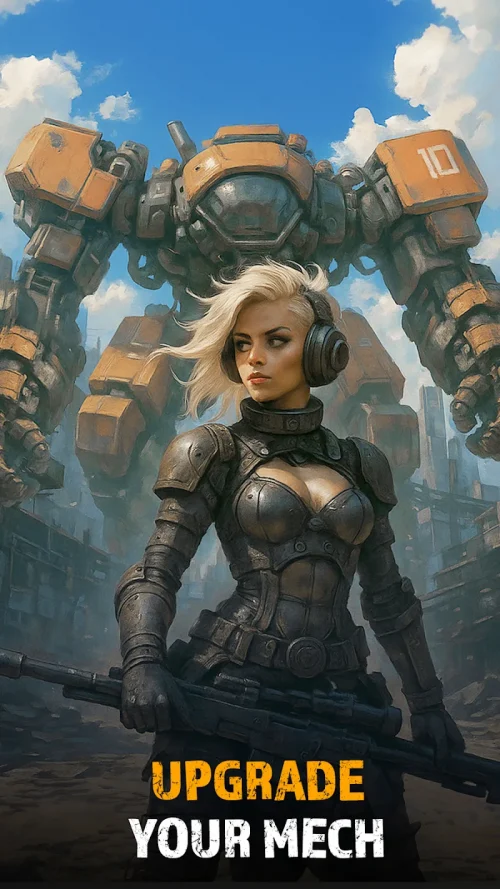Mecha Fortress: Idle Titan War screenshot 6