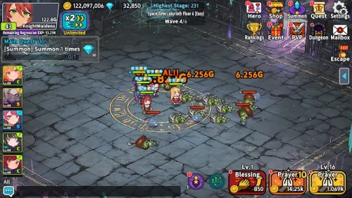 Knight Maidens: Idle RPG screenshot 6
