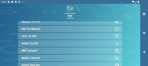 Accumulator PDF creator screenshot 6