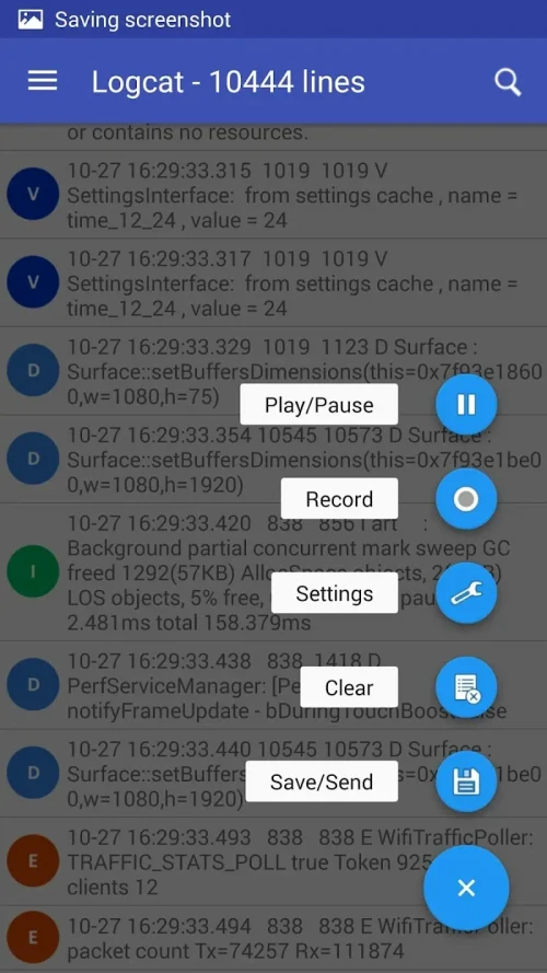 Logcat Extreme Pro screenshot 6