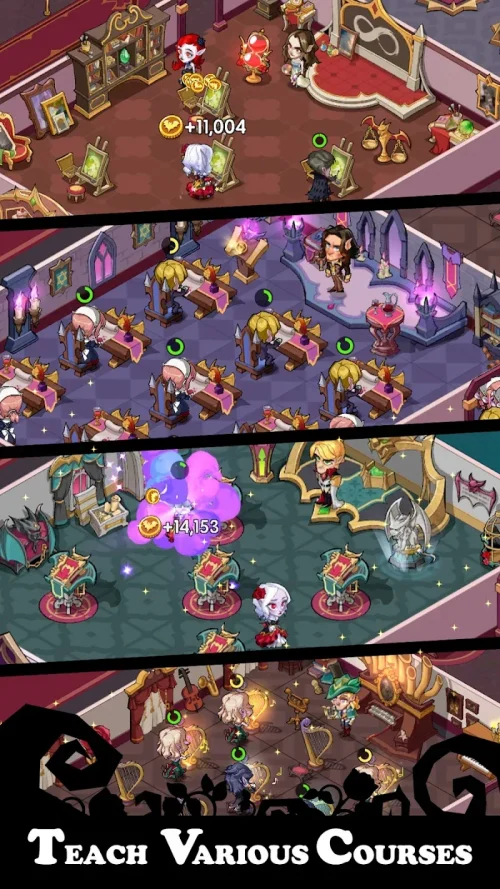 Idle Vampire: Twilight School screenshot 6