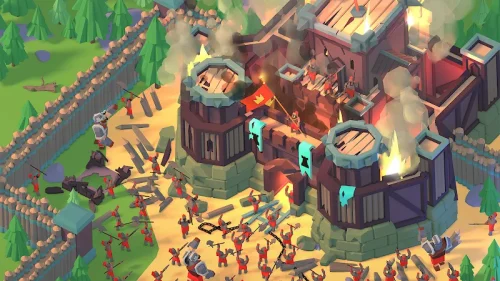 Idle Siege: War Tycoon Game screenshot 6