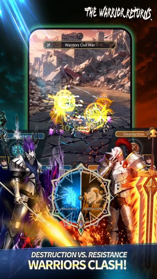 The Warrior Returns AFK screenshot 6