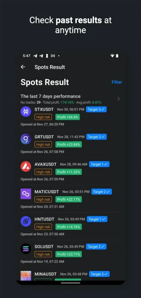 Crypto Trading App by Zyncas screenshot 6