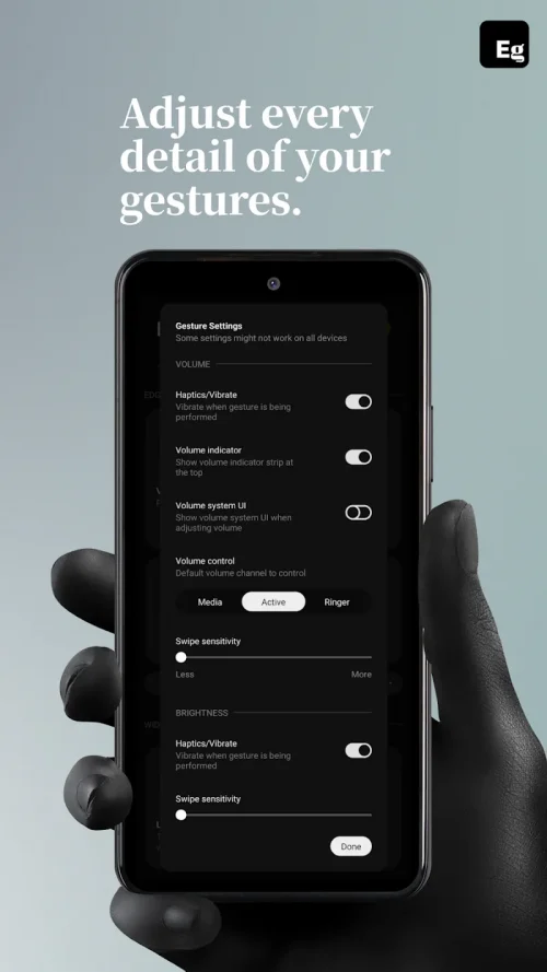 Edgest Edge Gestures & Control screenshot 6