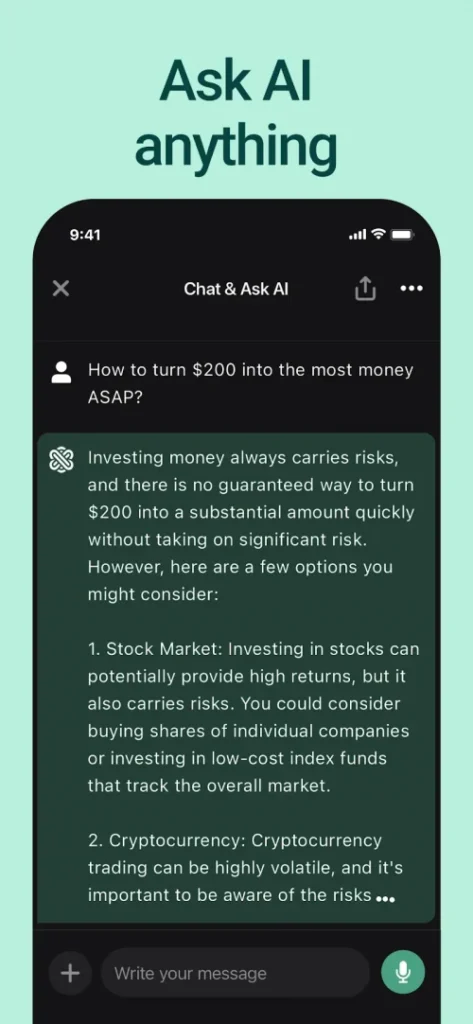 Ask AI screenshot 6