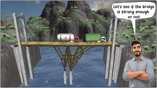 Bridgezz: Bridge Construction screenshot 6