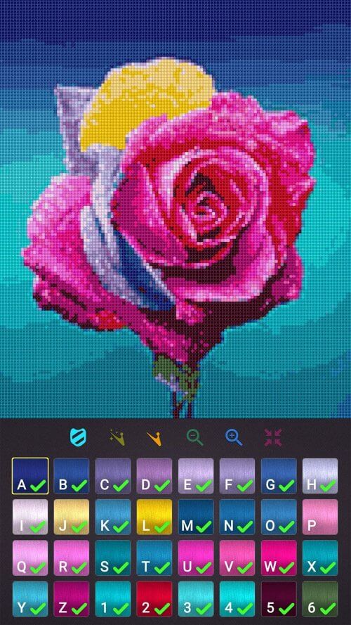 Cross Stitch: Color by Number screenshot 6