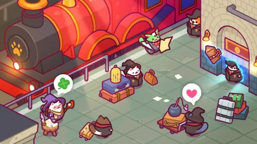 Cat Magic School : Cute Tycoon screenshot 6