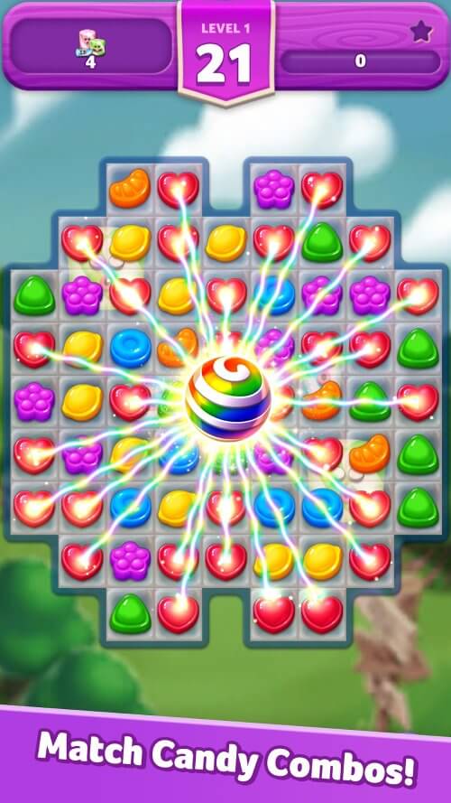 Lollipop & Marshmallow Match3 screenshot 6