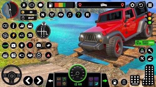 Offroad Jeep Driving & Parking screenshot 6