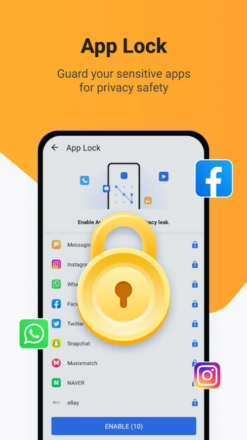 OraStorage: JunkClean/Security screenshot 6