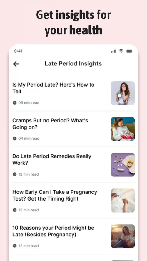 Period Tracker Ovulation Cycle screenshot 6