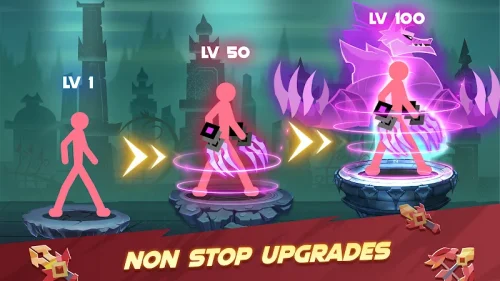 Stickman vs Monster: Idle RPG screenshot 6