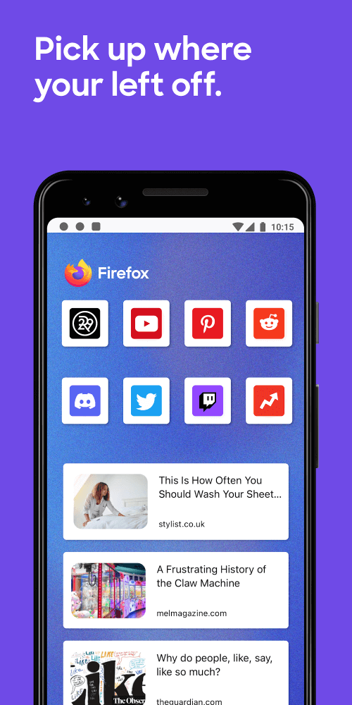 Firefox Fast screenshot 6