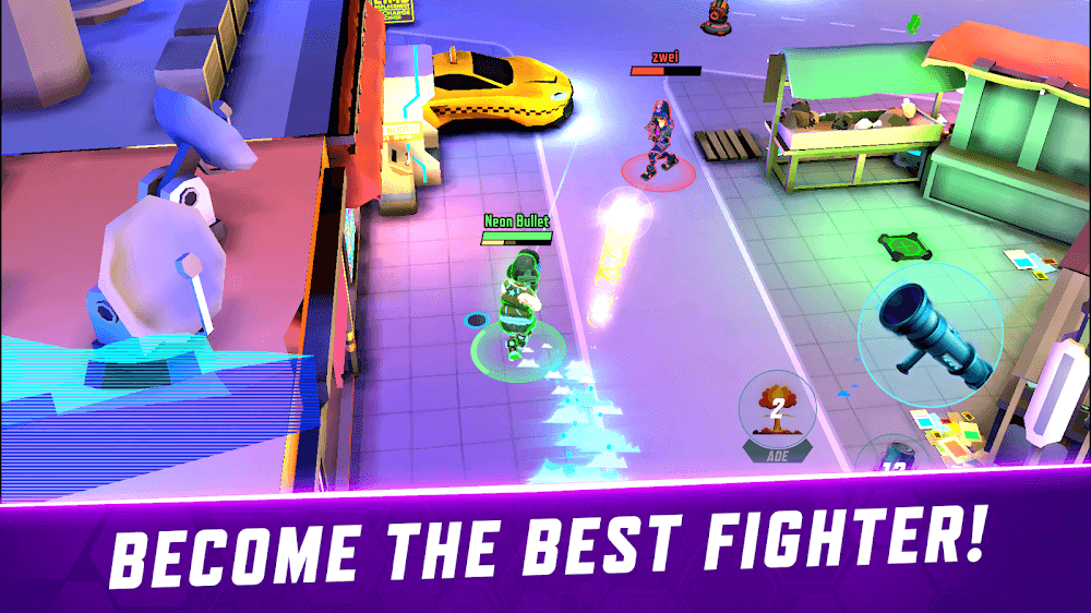 Gridpunk Battle Royale screenshot 6
