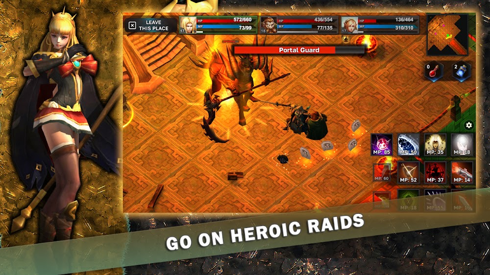 Fantasy Heroes: Epic Raid RPG screenshot 6