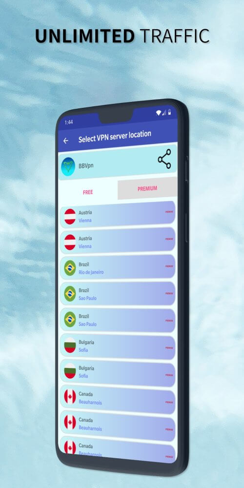 BBVpn VPN: Unlimited VPN Proxy screenshot 6