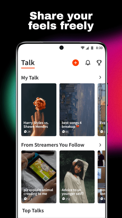 Spoon: Talk & Music Livestream screenshot 6