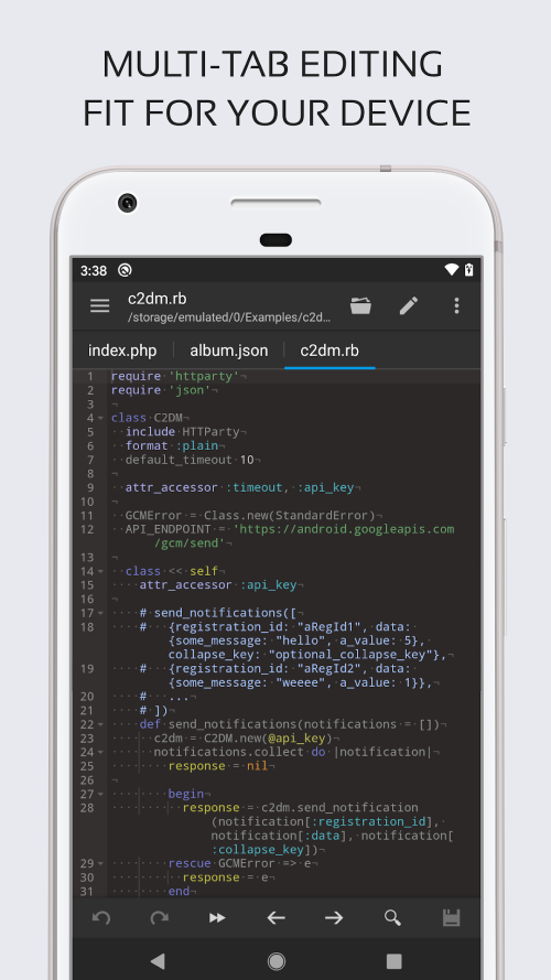 Code Editor – Compiler & IDE screenshot 6