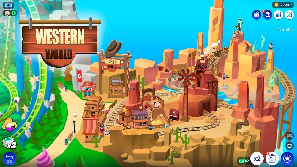 Idle Theme Park Tycoon screenshot 6