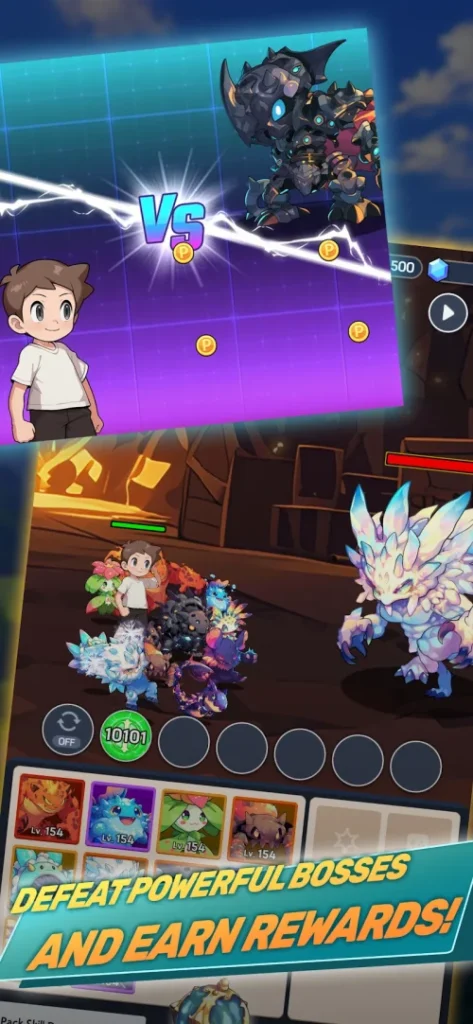 PackMon Idle: Trainer Simulator screenshot 6