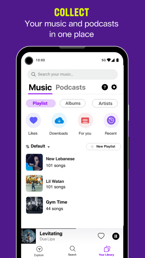 Anghami: Play music & Podcasts screenshot 6