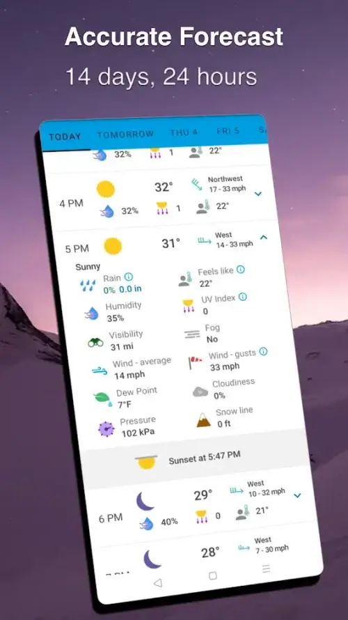 Weather – Meteored Pro News screenshot 6