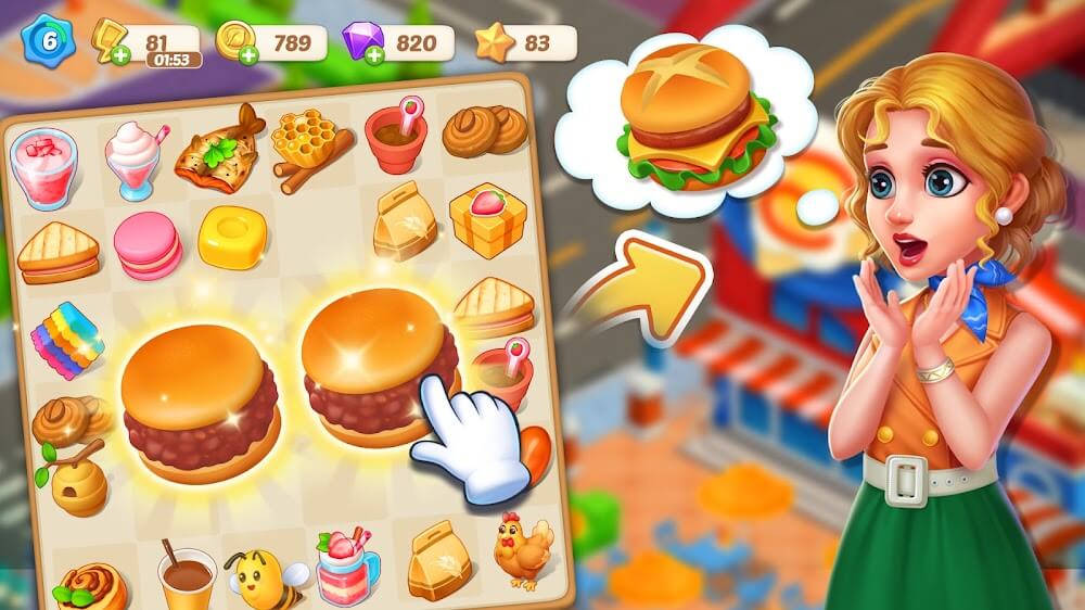 Happy Merge Cafe screenshot 6