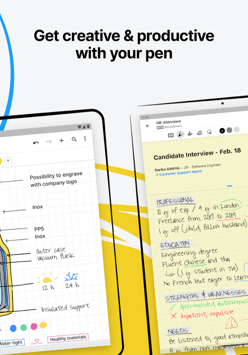 MyScript Notes for Students screenshot 6