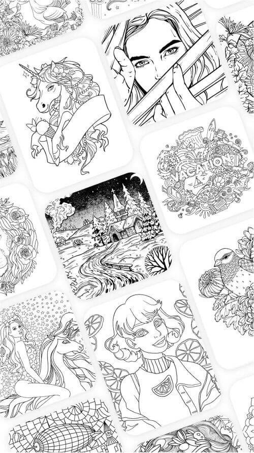 InColor: Coloring & Drawing screenshot 6