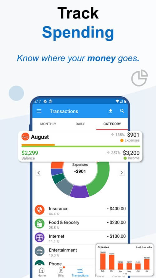 Bill Payment Organizer, Budget (TimelyBills ) screenshot 6