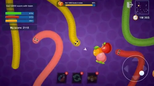 Worms Merge (Snake Merge) screenshot 6