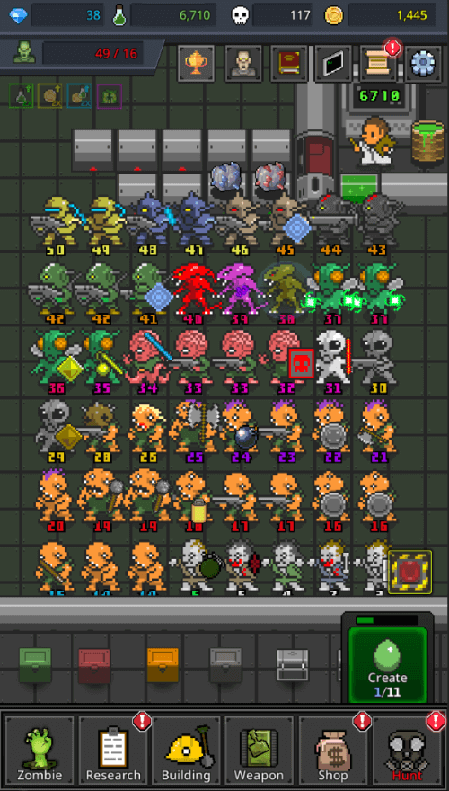 Grow Zombie VIP- Merge Zombies screenshot 6