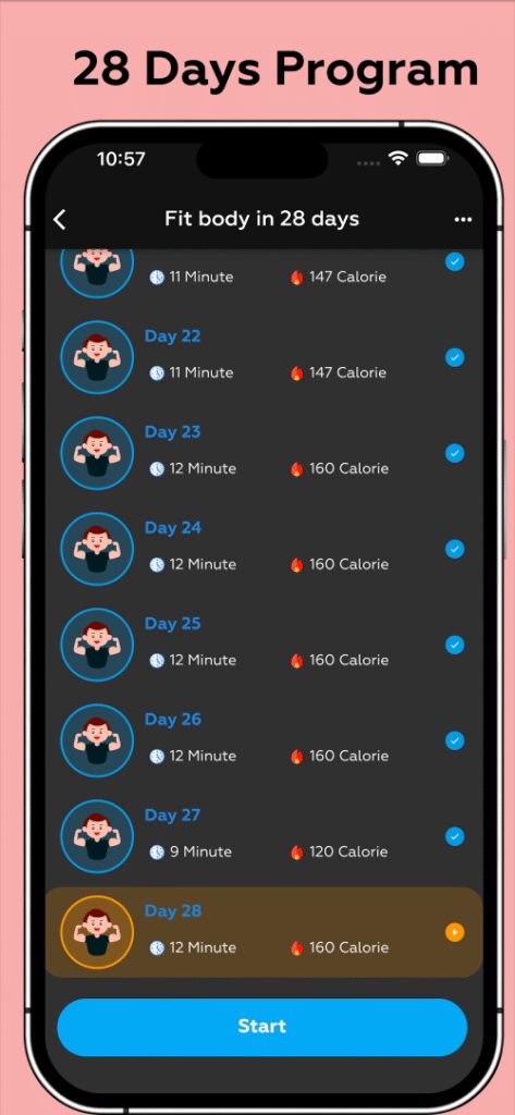 Home Workouts screenshot 6