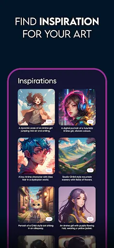 Genie: Anime AI Art Generator screenshot 6