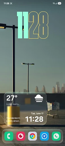Liquid Glass for KLWP MOD screenshot 6