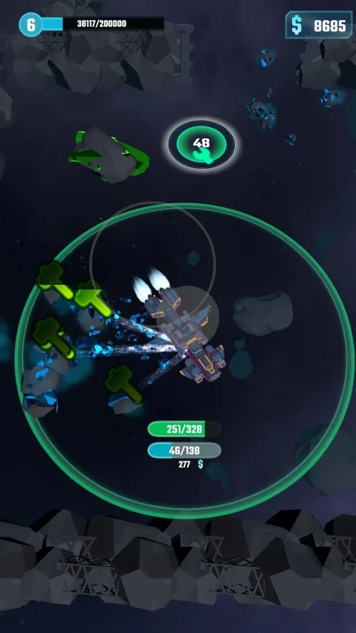 Galaxy idle screenshot 6